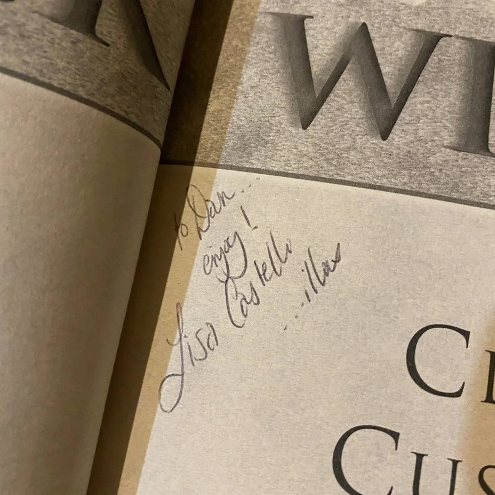 Autographed Clive Cussler & Dirk Cussler Black Wind A Dirk Pitt Novel Hardback